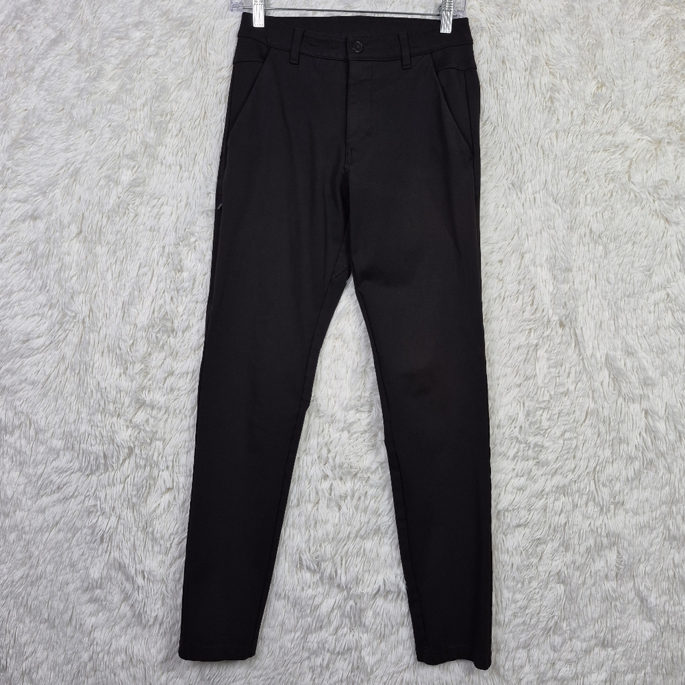 Bylt Everyday Pant 2.0 Mens 30x31 Tall Black Slim Fit Performance Stretch - Picture 1 of 10